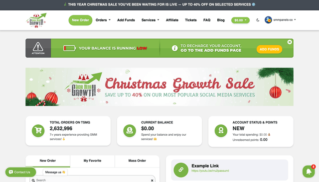 The Social Media Growth